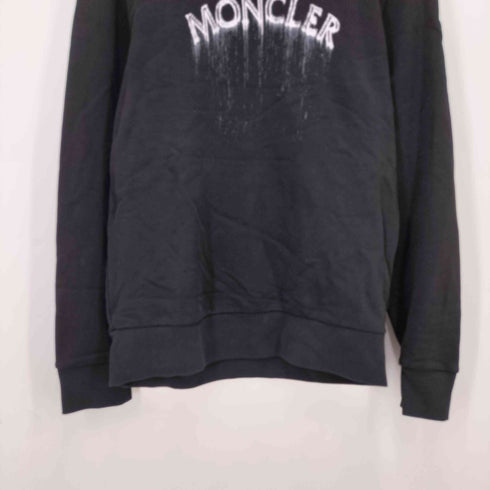 モンクレール MONCLER 24SS フロントロゴプリント クルーネックスウェット メンズ JPN:L